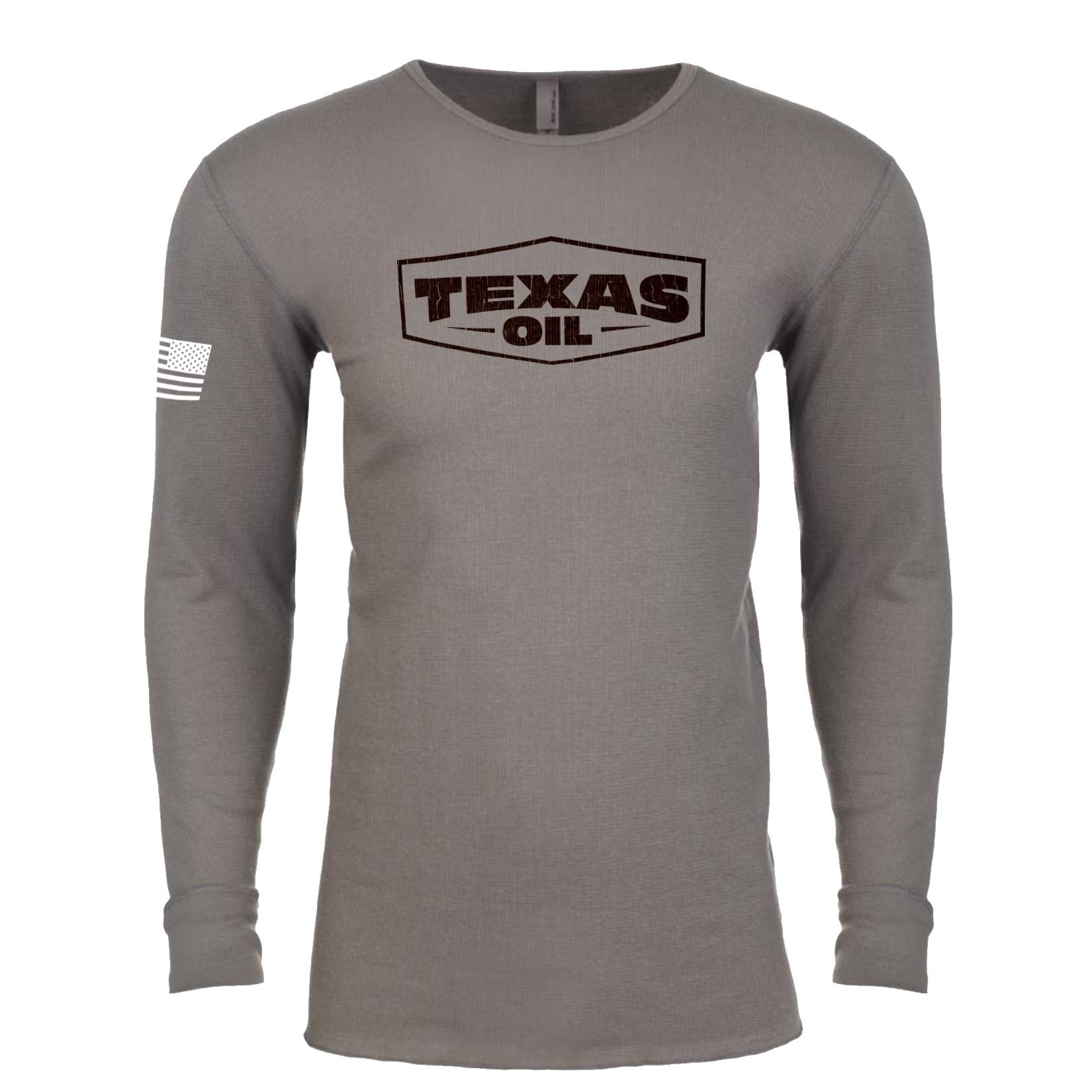 Texas Oil Gray Thermal Shirt