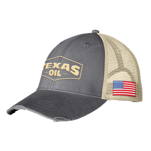 Texas Oil Charcoal & Tan Ollie Cap