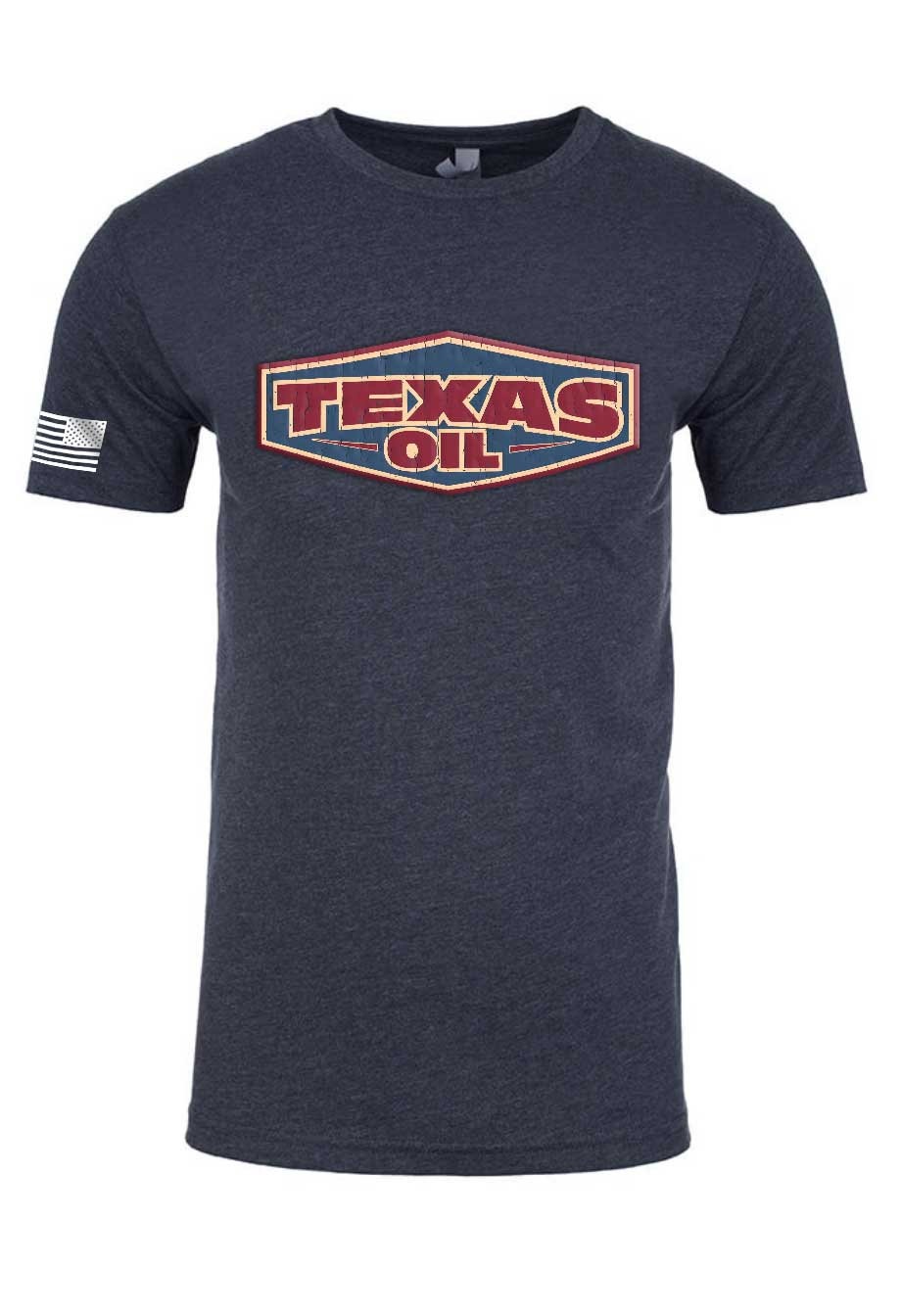 Texas Oil T-shirt - Vintage Navy